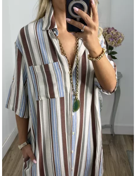 Vestido Pipa de rayas