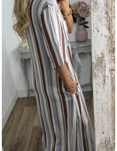 Vestido Pipa de rayas