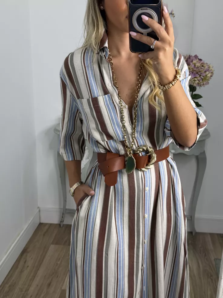 Vestido Pipa de rayas