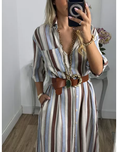 Vestido Pipa de rayas