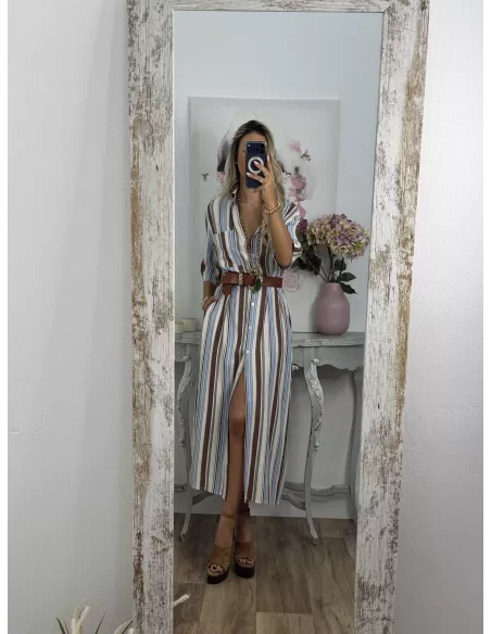 Vestido Pipa de rayas