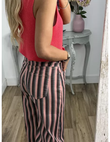 Chaleco Lara coral