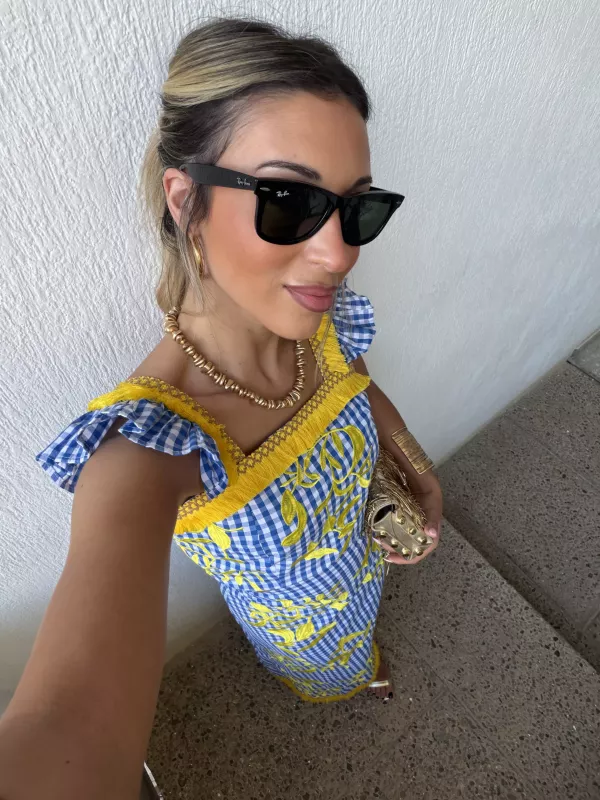Conjunto Marcela con bordados