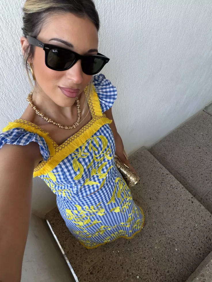 Conjunto Marcela con bordados