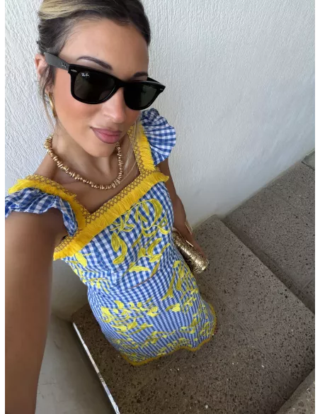 Conjunto Marcela con bordados