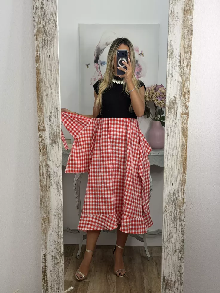Vestido Lifestyle rojo