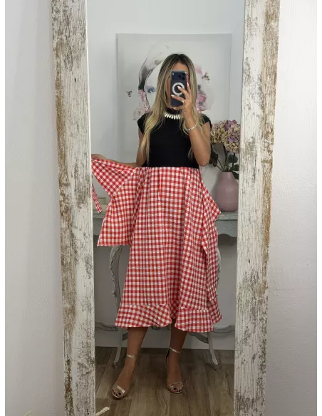 Vestido Lifestyle rojo