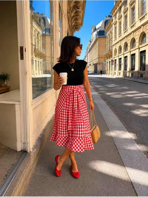 Vestido Lifestyle rojo