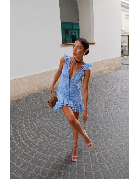 Vestido Marianela celeste