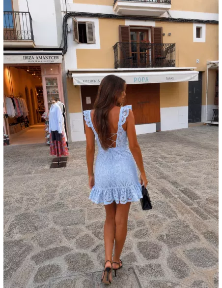 Vestido Marianela celeste