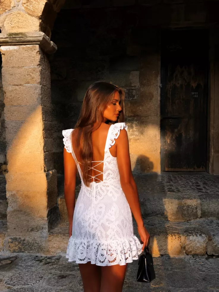 Vestido Marianela blanco