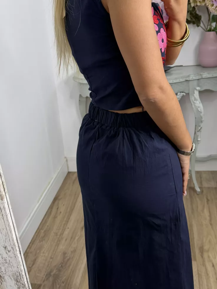 Conjunto Montijo azul marino