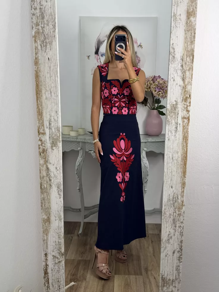 Conjunto Montijo azul marino