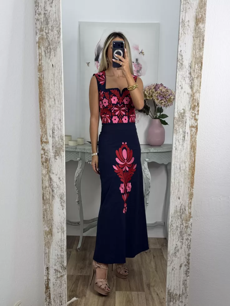Conjunto Montijo azul marino