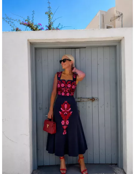 Conjunto Montijo azul marino