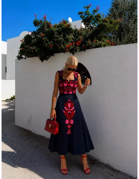 Conjunto Montijo azul marino