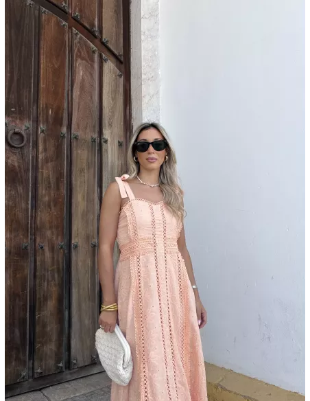 Vestido Carrascal melocotón