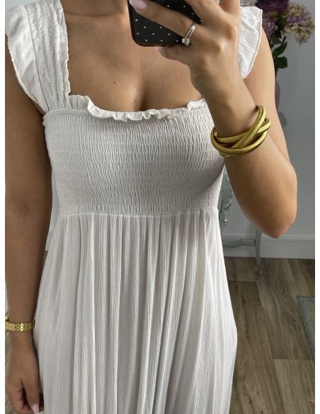 Vestido Spec beige