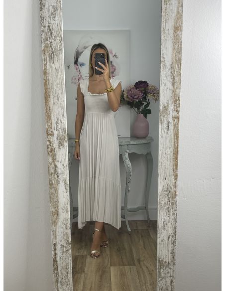 Vestido Spec beige