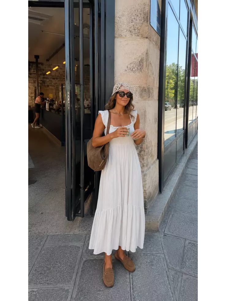 Vestido Spec beige