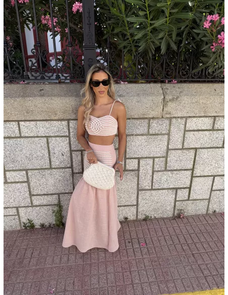 Conjunto Malvasía rosa