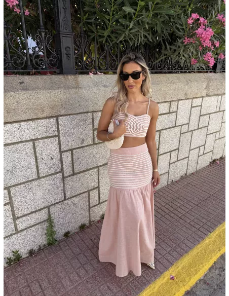 Conjunto Malvasía rosa