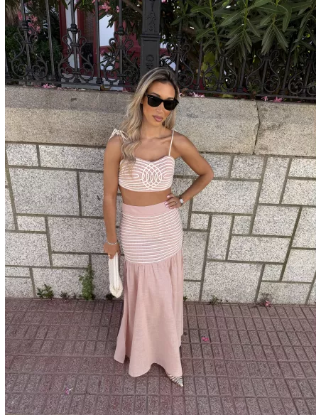 Conjunto Malvasía rosa