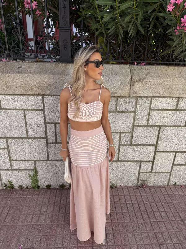 Conjunto Malvasía rosa
