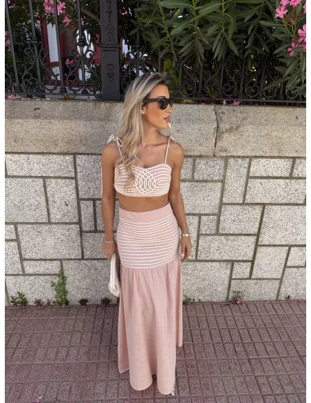 Conjunto Malvasía rosa