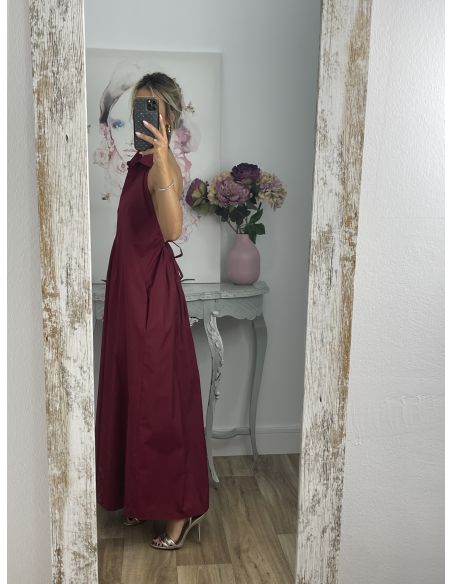 Vestido Jely burdeos