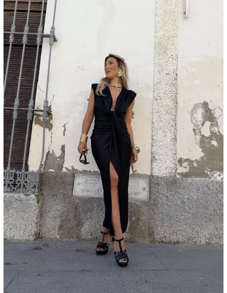 Vestido Oriana negro