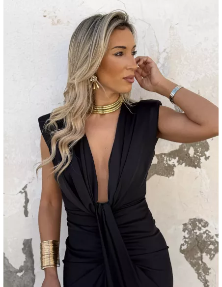 Vestido Oriana negro