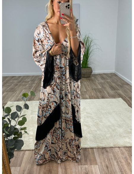 Kimono Laren con flecos