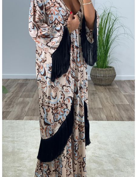 Kimono Laren con flecos