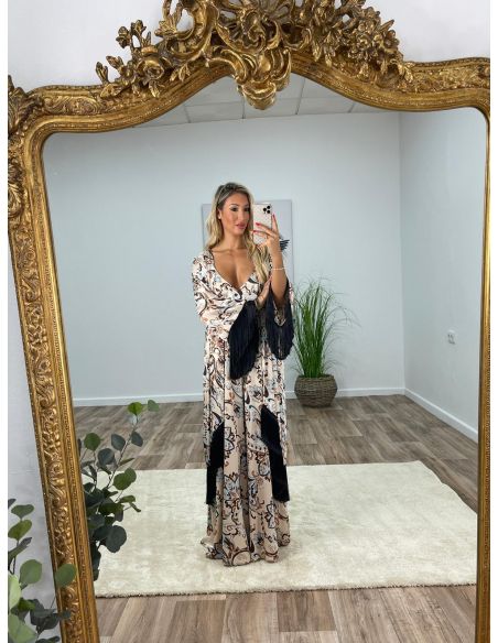 Kimono Laren con flecos