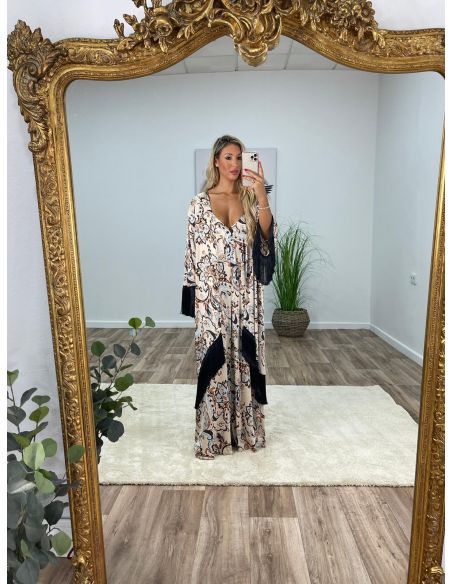 Kimono Laren con flecos