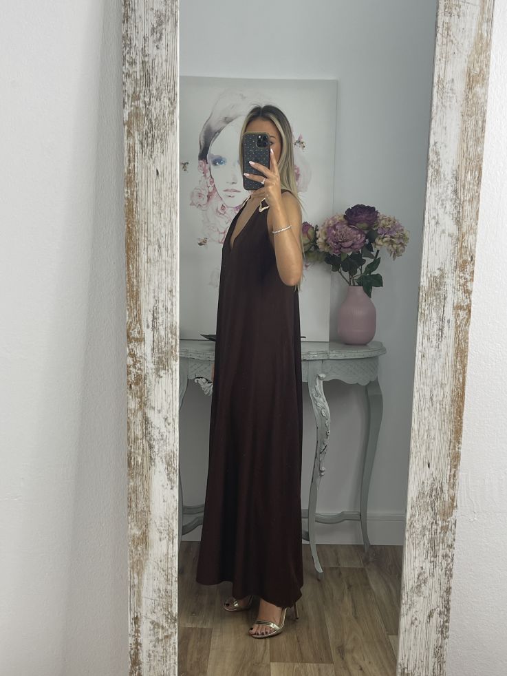 Vestido Mrivent cocholate