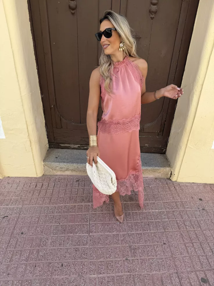 Conjunto La Toja rosa