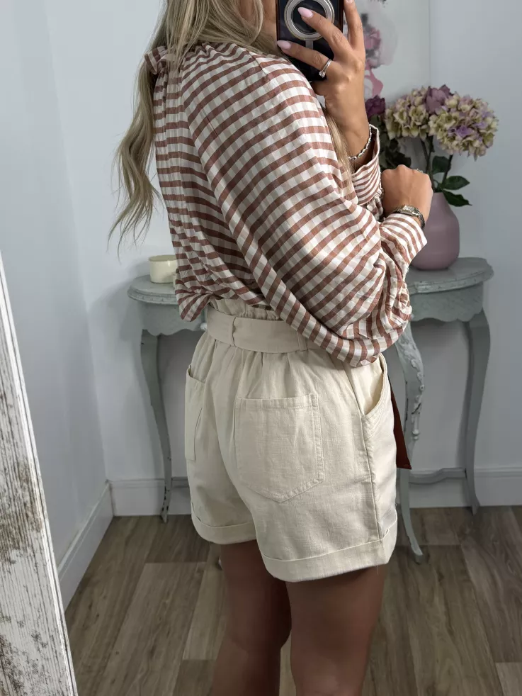 Camisa Micaela de cuadros
