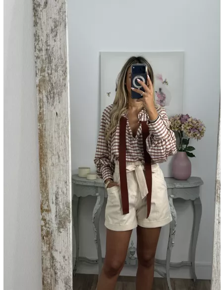 Camisa Micaela de cuadros
