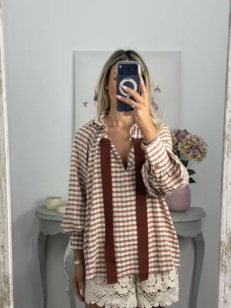 Camisa Micaela de cuadros