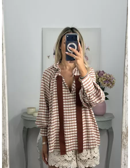 Camisa Micaela de cuadros