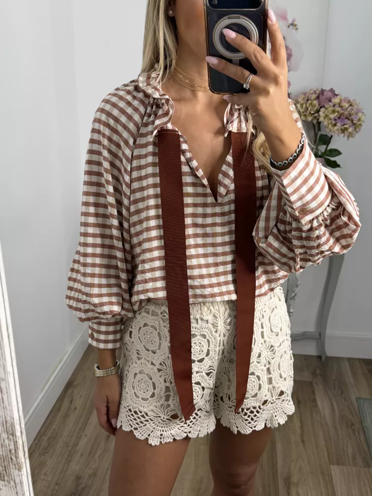 Camisa Micaela de cuadros
