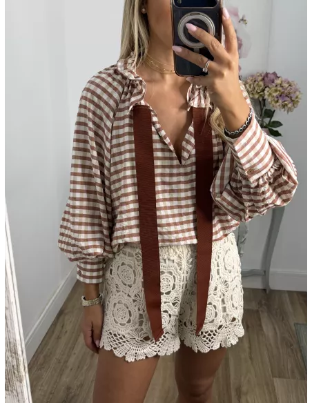 Camisa Micaela de cuadros