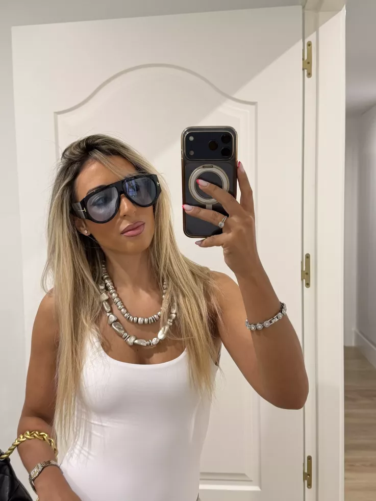 Gafas Musa cristal azul