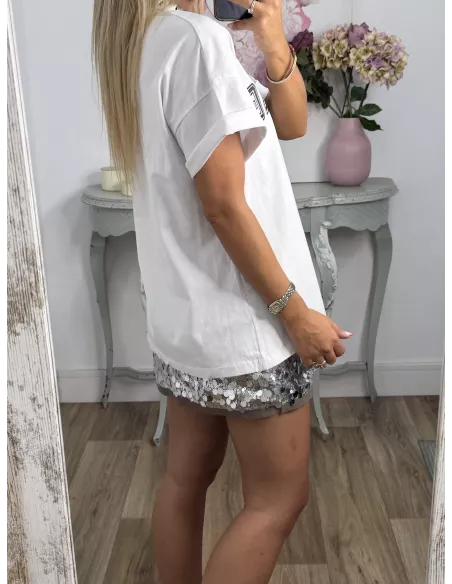 Camiseta San Diego manga corta blanca