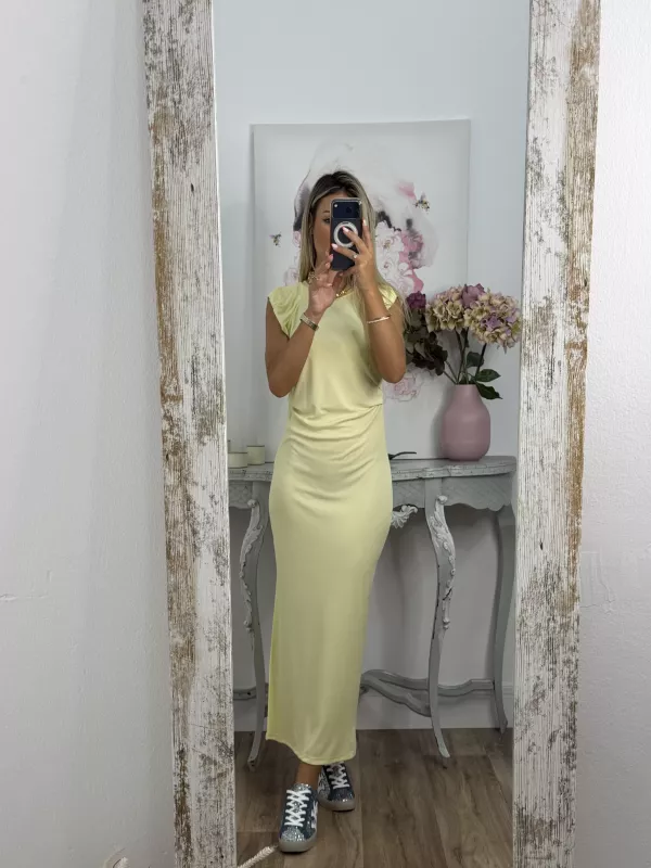 Vestido Santafe amarillo