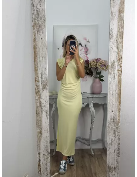 Vestido Santafe amarillo