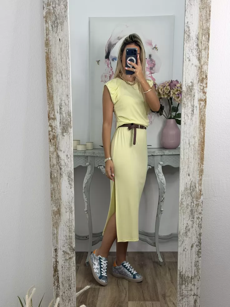 Vestido Santafe amarillo