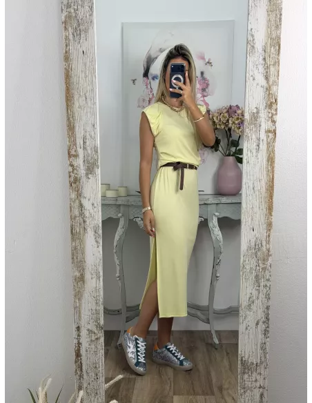 Vestido Santafe amarillo